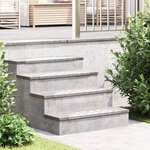 vidaXL Treads en Aluminium 5 Pièces Antidérapants 60x18 cm