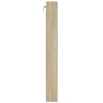 vidaXL Armoire à vitrine chêne sonoma 100x8 5x75 cm bois d'ingénierie