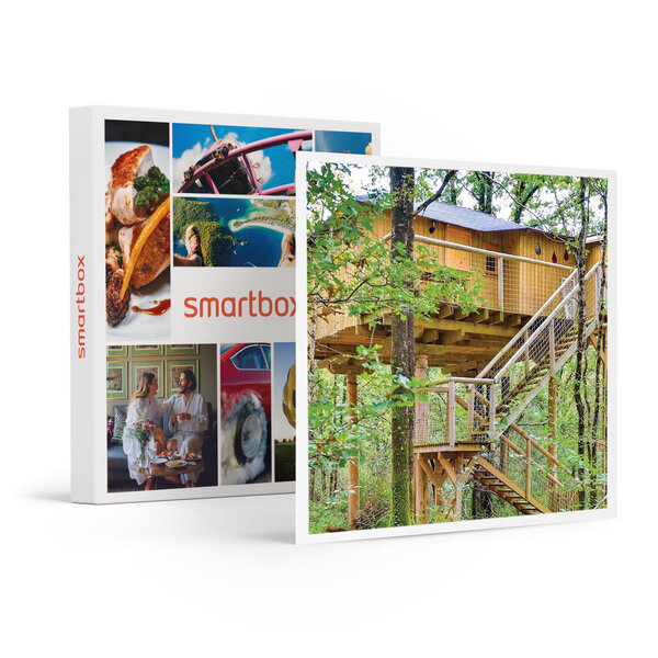 SMARTBOX - Coffret Cadeau 3 jours en famille dans une maison dans les arbres avec mini-golf près de Poitiers -  Séjour