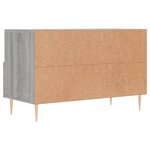 vidaXL Meuble TV Sonoma gris 80x36x50 cm Bois d'ingénierie