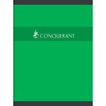 Cahier piqué 24 x 32 cm 192 pages 70g grands carreaux coloris aléatoires CONQUÉRANT
