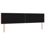 Headboard LED vidaXL Tête de lit capitonnée Rose 100 cm Velours