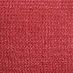 vidaXL Voile d'ombrage 160 g/m² Rouge 3 5x5 m PEHD