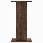 vidaXL Supports pour plantes 2 Pièces chêne marron bois d'ingénierie