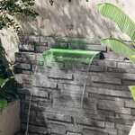 vidaXL Déversoir pour cascade avec LED RVB Acrylique 60 cm