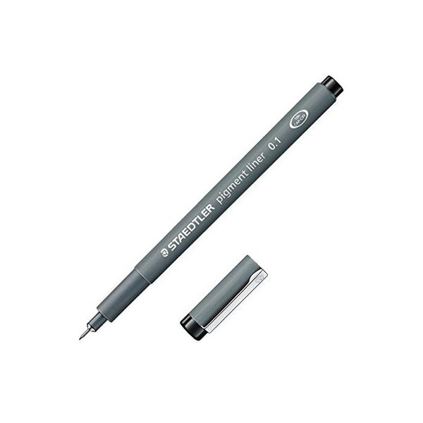Feutre à pigment calibré 0,1 mm Noir STAEDTLER