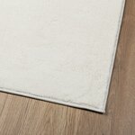 vidaXL Tapis OVIEDO à poils courts crème 140x200 cm
