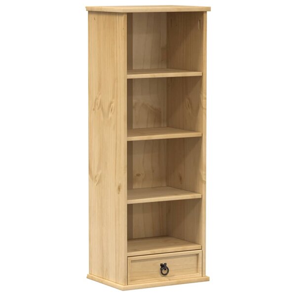 vidaXL Armoire à CD Corona 40x30x110 cm bois de pin massif