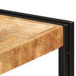 vidaXL Meuble TV 150x30x40 cm Bois massif de manguier