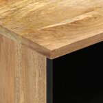 vidaXL Meuble TV 70x33x46 cm Bois massif de manguier