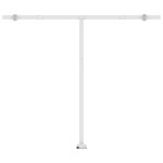 vidaXL Auvent manuel rétractable sur pied 300x250 cm Crème