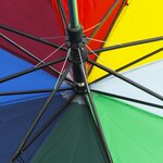 vidaXL Parapluie pliable automatique Multicolore 124 cm
