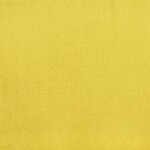 vidaXL Chaises à manger lot de 4 Jaune moutarde Velours