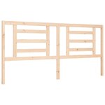 vidaXL Cadre de lit sans matelas 200x200 cm bois massif de pin