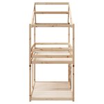 vidaXL Lit superposé sans matelas 80x200 cm bois de pin massif