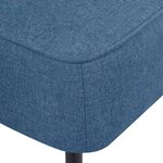 vidaXL Chaise de cocktail vert tissu