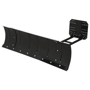 vidaXL Chasse-neige pour VTT 150x38 cm Noir