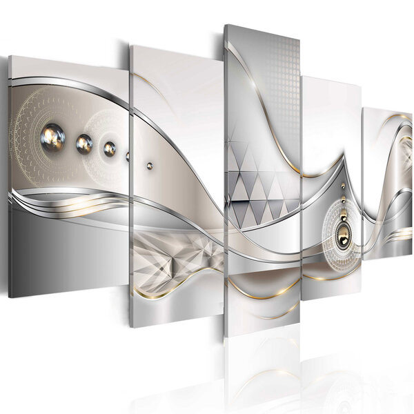 Tableau - crystalline depth l x h en cm 200x100