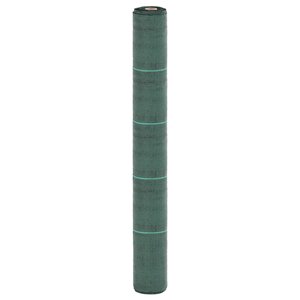 vidaXL Membrane anti-mauvaises herbes vert 1x100 m PP