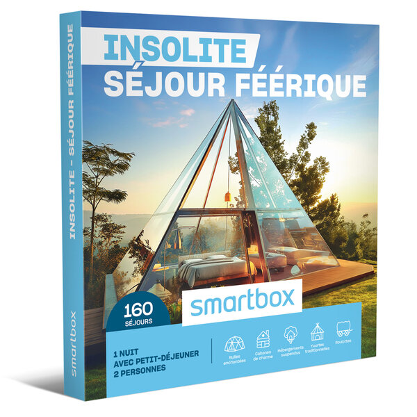 SMARTBOX - Coffret Cadeau Séjour insolite et féérique -  Séjour