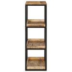 vidaXL Bibliothèque 70x35x110 cm Bois massif manguier brut