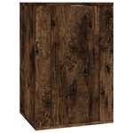 vidaXL Ensemble de meubles TV 5 Pièces Chêne fumé Bois d'ingénierie