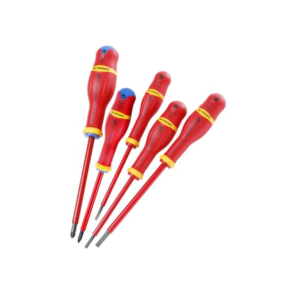 Jeu de 5 tournevis Protwist isolés 1000 V Facom ATDJ5VE