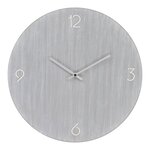 Horloge murale Ravenna gris clair mouvement silencieux Ø 40