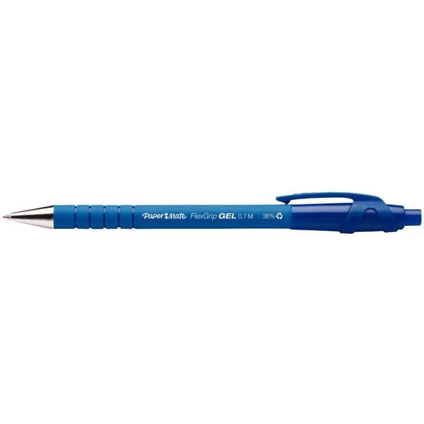 Stylo gel PaperMate Flexgrip 07 bleu