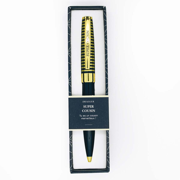Stylo Personnalisé Super Cousin - Draeger paris