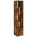vidaXL Bibliothèque chêne fumé 40x36x189 cm bois d'ingénierie