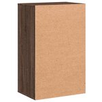 vidaXL Armoire de rangement chêne marron 56 5x39x90 cm bois ingénierie