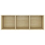 vidaXL Meubles TV 3 Pièces Chêne sonoma 107x35x37 cm Bois d'ingénierie