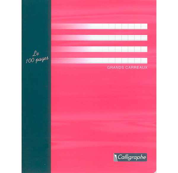 Cahier d'Essai piqué 17x22 96p séyès 56g CALLIGRAPHE