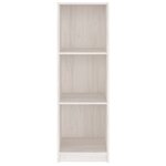 vidaXL Bibliothèque/Séparateur de pièce Blanc 36x33x110 cm Pin massif