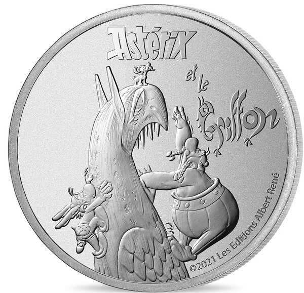 ASTÉRIX et le Griffon - Mini MÉDAILLE 2021