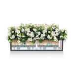 LECHUZA Jardinière BALCONERA Cottage 80 ALL-IN-ONE Granit