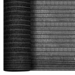 vidaXL Filet brise-vue Anthracite 2x10 m PEHD 75 g/m²