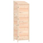 vidaXL Remise de jardin 55x52x174 5 cm Bois de sapin solide