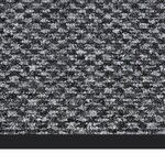 vidaXL Paillasson Gris 90x150 cm