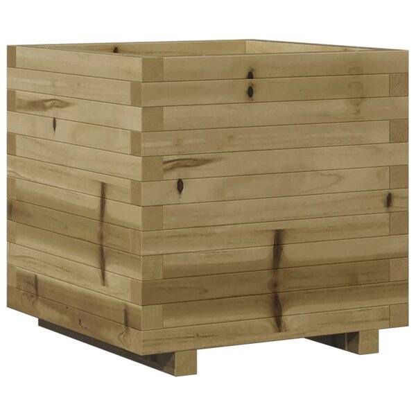 vidaXL Jardinière 50x50x49 5 cm bois de pin imprégné