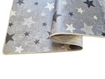 Tapis enfant Etoile 100 x 150 cm - Gris
