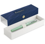 Waterman allure pastel stylo plume  vert pastel  plume fine  encre bleue  coffret cadeau