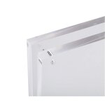 Porte-visuel Avec Fermeture Magnétique A6 - Cristal - X 20 - Exacompta