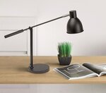 Luminaire de bureau finja, sans ampoule noir MAUL