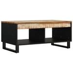 vidaXL Table basse 90x50x40 cm bois de récupération massif