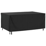 vidaXL Housse de salon de jardin noir 172x113x73 cm imperméable 420D