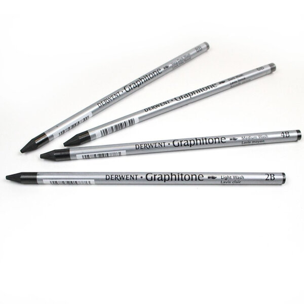 Crayon graphite aquarellable 8B Derwent Graphitone