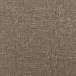 vidaXL Sommier à lattes de lit matelas et LED taupe 120x190 cm tissu