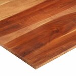vidaXL Dessus de table bois massif d'acacia 15-16 mm 60x80 cm